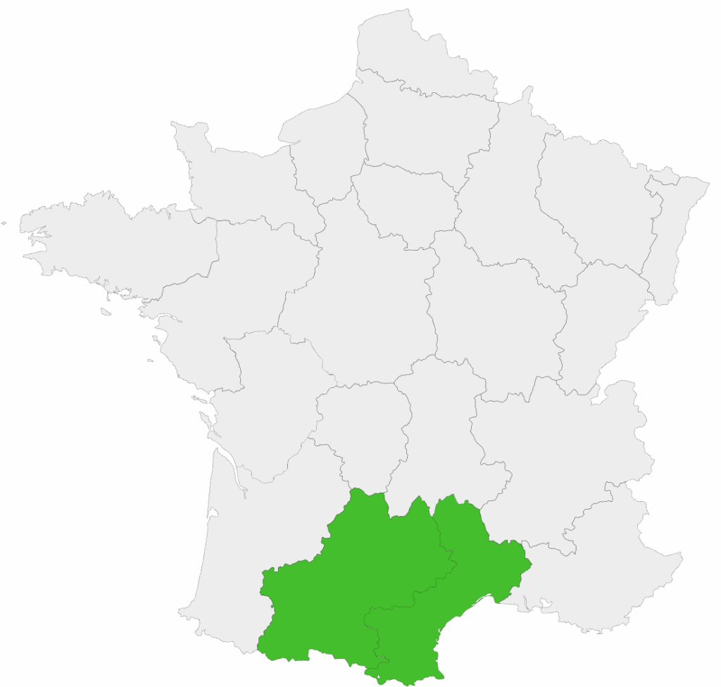 Carte occitanie gso energie